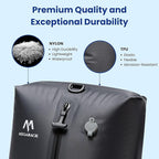 Vacuum Bags for Travel, IP67 Reusable Vacuum Seal Bags for Clothing with Electric Pump, Vacuum Seal Packing cube for Suitcases, Backpack & Travel (1PC+Pump)