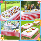 3PCS Inflatable Serving Trays Salad Ice Bar Food Drink Containers - BBQ Picnic Pool Party Supplies Buffet Luau Cooler,with a Drain Plug