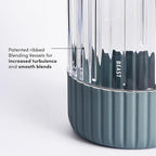 Beast Mighty 850 Plus | Premium Compact Personal Blender | Smoothies, Shakes, Dressings, Sauces | Blends Ice and Frozen Fruit | New XL Vessel | Extra Vessels, Lids and Straws | 850W (Mist)