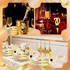 30Pcs 70th Birthday Party Favors Wine Stoppers 70 Anniversary Wine Bottle Stopper Wine Bottles Stoppers Wedding Favor Individual Gift Box for Birthday Wedding Anniversary Decorations Souvenirs (70th)