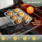 2 Packs 6 Cups Silicone Muffin Pan with Metal Reinforced Frame Cupcake Pan Tray Egg Molds Mother Day Best Mama Bonus Mom Ever Mother In Law Gifts Step Mom Stepmom Grandma Gigi Granny Nana Present