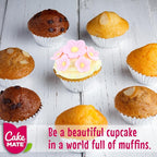 Cake Mate 9-Pack Edible Cake Writing Gels for Cake and Cookie Christmas Decorating - Easy Squeeze Gel in Vibrant Colors (0.67 oz Each) - Perfect for Cakes, Cupcakes, Cookies, and Brownies