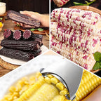 Long Handle Stainless Steel Corn Cob Stripper,Corn Cob Thresher,Corn Peeler,Corn Stripper,Corn Thresher,Corn Scraper (Style-C)