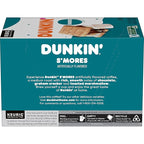 Dunkin’ Medium Roast S’mores Flavored Coffee, 60 Keurig K-Cup Pods