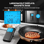 INKBIRD Wireless Dual Mode Multi-Sensor Meat Thermometer, WiFi 5G and Bluetooth 5.4 Connection, 2 Probes with 5 Sensors, CNAS-accredited Accuracy, for BBQ, Grill, Smoker, Oven, Kitchen