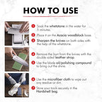 Cangshan 1026757 7-Piece Kitchen Knife Care & Sharpening Kit