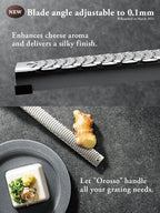 Grater, Lemon Zester Cheese Grater, Cheese Shavings, Parme Cheese, Ginger, Garlic, Zester Grater (white)