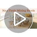 Non-Toxic Stainless Steel Mixing Bowls, Glass Lids, Plastic Free, 5-Pcs - view 7