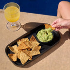 madesmart dipware Small Serving Plate, Collapsible & Removable Dip Bowl for Salsa, Queso, Sald, Olives, Premium Dishwasher & Microwave Safe, Multipurpose Plate & Bowl, Sage
