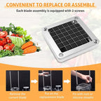 WICHEMI Replacement Chopper Blade 1/2" Blade Commercial Vegetable Chopper Stainless Steel Onion Chopper Dicer Blades and Pusher Block for Tomato Dicer French Fry Cutter