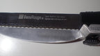 BaouRouge' Precision Slicing Knife (Right-Handed) - 8 and 1/4 Inches Stainless Serrated Blade With Cutting Guide for Exact Slices Up To 5/8 Inch Thick