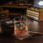 Clear Ice Cube Maker - 2.5" Ball - Stainless Steel Clear Ice Maker - Compact Design - for Old Fashioned Whiskey Gifts, Cocktail, Bourbon