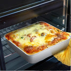 LIANYU 9 x 9 Inch Square Baking Cake Pan Set of 4, Stainless Steel Brownie Bread Cake Molds, Square Bakeware for Lasagna Pie, Oven & Dishwasher Safe