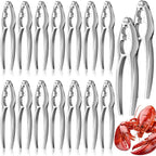 Crab Crackers and Tools, Lobster Crackers, Seafood Crab Leg Cracker Tools, Nut Cracker Set, 16 Pack