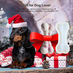 5IN Big Bone Dog Cat Treat Molds 2 Pack, DIY Flavors for Puppy. Food Safe Silicone for Oven. Large Ice Cube Mold for Pet Chew, Cooling. Pets Birthday Cake Baking. Fun Gift for Dog Lover