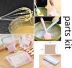 Silicone soap molds -Soap Cutting Tool Set Wooden Bamboo (+Shrink Wrap Bags 2)