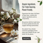 Numi Organic Tea Green, Jasmine, 18 Count