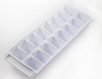 Easy Release White Ice Cube Tray, 16 Cube Trays (Pack of 4) (4 Pack - 64 Cubes)