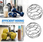 6 PCS Shaker Ball,Large Size 304 Stainless Wire Whisk ball for Mixing Powders,Protein Shakes,Drinks,Shaker Cup Mixer (2 inch)