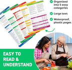 Air Fryer Cheat Sheet Magnets Cooking Guide Booklet - Air Fryer Cookbooks - Air Fryer Liners - Air Fryers Kitchen Gifts Gadgets 2025 and 2026 - Air Fryer Accessories - Air Fryer Cooking Guide