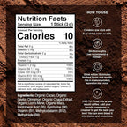 VitaCup Shroom Fuel, Mushroom Based Instant Coffee Alternative Packets, Mushroom Coffee Substitute w/Cacao, Cinnamon, Chaga, Lions Mane, & Maca for Energy, Immune Support, & Focus, 10 ct