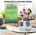 16 Pack Vacuum Bags Replacement Compatible with iRobot Roomba i7, i7+, i3, i3+, i1+, i4, i4+, i6, i6+, j7, j7+, i8, i8+,s9, s9+ Plus, i & s & j Series Clean Base Automatic Dirt Disposal Bags