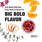 Tiesta Tea - Palm Beach Punch Cold Brew Tea, Loose Leaf, Fruit Punch Herbal Blend, Premium Iced Blend, Non-Caffeinated, 10 Cold Brew Bags, Makes One 64oz Pitcher Each