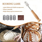 Banneton Bread Proofing Basket Banneton Basket Set Sourdough Proofing Basket Round Proofing Bowls Handmade Rattan Baskets and Liners (Oval & Round Baking Set)
