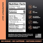 LMNT Zero Sugar Electrolytes - Grapefruit Salt | Drink Mix | 30 Count