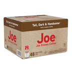 Joe Knows Coffee Single Serve Cups Pods and Capsules, Tall Dark and Handsome, 48 Count