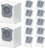 12 Pack Vacuum Bags Replacement Compatible with iRobot Roomba i7, i7+, i3, i3+, i1+, i4, i4+, i6, i6+, j7, j7+, i8, i8+,s9, s9+ Plus, i & s & j Series Clean Base Automatic Dirt Disposal Bags