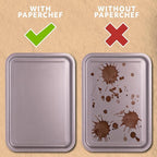 PaperChef – Large Parchment Baking Cups – Easy Release, Non-Stick, Unbleached & Compostable – Perfect for Muffins & Cupcakes – 60 Count - 4 Pack