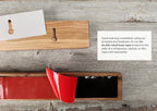 Magnetic Wooden Knife Bar Holder Strip, Cherry or Walnut, 12, 16, 20, or 24 Inch (20 Inch, Cherry)