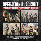 Blackout Coffee French Vanilla Flavored Ground Coffee – Smooth Taste, Guilt-Free Indulgence – Freshly Roasted 12oz Pouch, American Made