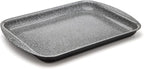 DaTerra Cucina - Nonstick Ceramic Coated Baking Sheet Twin Pack – 16" x 11" x 1" Professional Grade, PTFE, Cadmium, Lead & PFOA Free, Oven Safe, Ideal for Baking, Roasting & Cooking