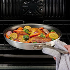 Tramontina Professional Fusion 8-Inch Non Stick Small Frying Pan, Heavy-Gauge Aluminum Skillet with Reinforced Nonstick Coating, Dishwasher and Oven Safe