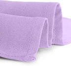 Gee Di Moda Rectangle Tablecloth - 70 x 120 Inch Lavender Table Cloth for 6 or 8 Foot Rectangle Table - Heavy Duty Washable Fabric - for Buffet Table, Holiday Party, Dinner, Wedding & Baby Shower