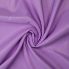 Gee Di Moda Rectangle Tablecloth - 90 x 132 Inch Lavender Table Cloth for 6 Foot Table with Floor-Length Drop - Heavy Duty Washable Fabric - 6 Ft Buffet Table, Holiday Party, Wedding & Baby Shower