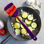 Totally Bamboo Baltique Waikiki Collection 12-1/2" Wooden Spatula, Safe for Nonstick