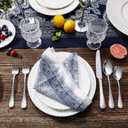KEAWELL Premium Verona 8-Piece Spoon Set 6.5-Inch – 18/10 Stainless Steel, Heavy-Duty Mirror-Finished Flatware for Daily Meals, Hosting, and Special Occasions (8, Teaspoons)