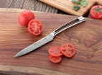 Cangshan N1 Series 59809 German Steel Forged Serrated Utility Knife, 5-Inch