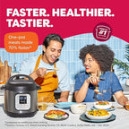Instant Pot Duo 7-in-1 Electric Pressure Cooker, Slow Cooker, Rice, Steamer, Sauté, Yogurt Maker, Warmer & Sterilizer, Includes App With Over 800 Recipes, Stainless Steel, 6 Quart