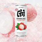 CHI FOREST Sparkling Water Beverage, Lychee & Orange drinks, Zero Sugar or Artificial Flavor, 11.16 fl oz Cans (Pack of 12)
