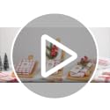 6 Set Christmas Wooden Cutting Board Kit, Kitchen Gift Set - view 7