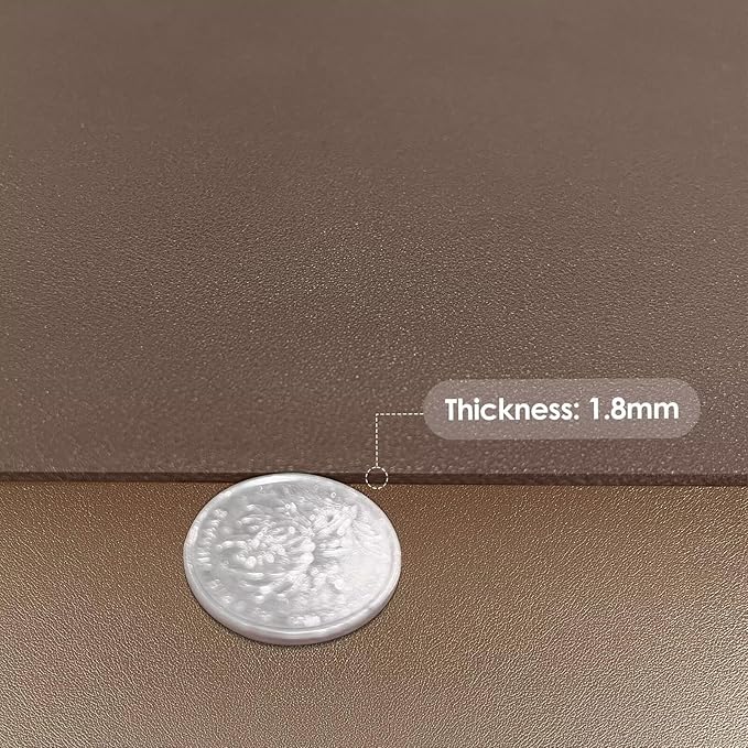 Table Pads for Dining Room Table for Dining Room Table - Can Be Used On Both Sides Waterproof and Easy to Clean Good Flatness Used for Dining Table(Mud Color+Champagne Gold 46x72)