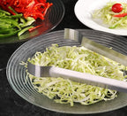 New Star Foodservice 42283 Restaurant-Grade Pom Tong, Stainless Steel, 12 inch, Set of 6, Silver