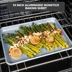 Viking Nonstick Aluminized Steel Baking Sheet, Aluminum
