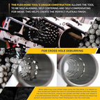 Brush Research BC31624 FLEX-HONE®, 3/16" (4.75mm) Diameter, 240 Grit, Silicon Carbide, For Mild Steel, Stainless Steel, Cast Iron and Softer Ferrous Materials