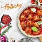 NutriChef 10" Medium Ceramic Fry Pan - Non-Stick Ceramic Coated Skillet with Stylish Titanium Handle, Durable, Easy to Clean, Professional Cookware