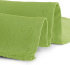 Gee Di Moda Rectangle Tablecloth - 90 x 156 Inch Apple Green Table Cloth for 8 Foot Table with Floor-Length Drop - Heavy Duty Washable Fabric - 8 Ft Buffet Table, Holiday Party, Wedding & Baby Shower